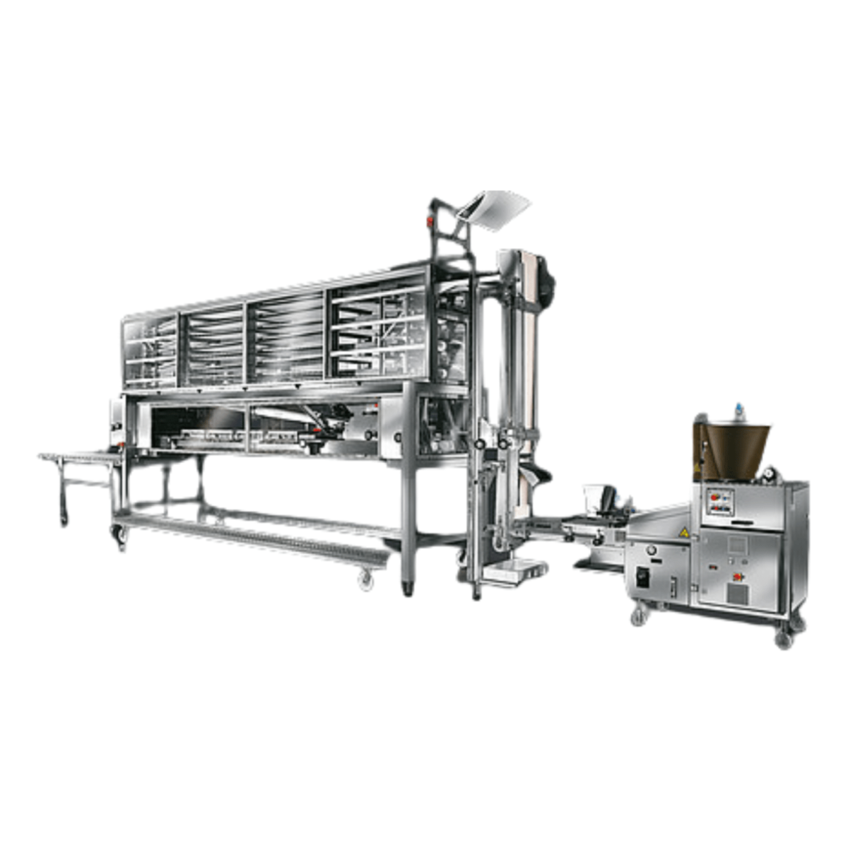 Baguette and bread production line