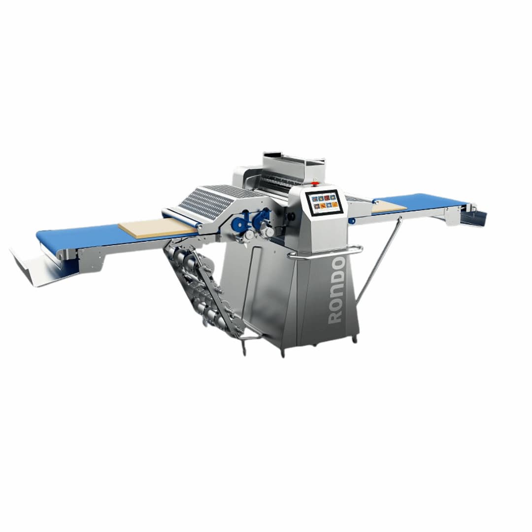 מרדדת קטומט – מרדדת בצק מקצועית עם תחנת חיתוך מובנית, מאפשרת רידוד וחיתוך מדויק של בצק ליצירת מאפים איכותיים במאפיות וקונדיטוריות